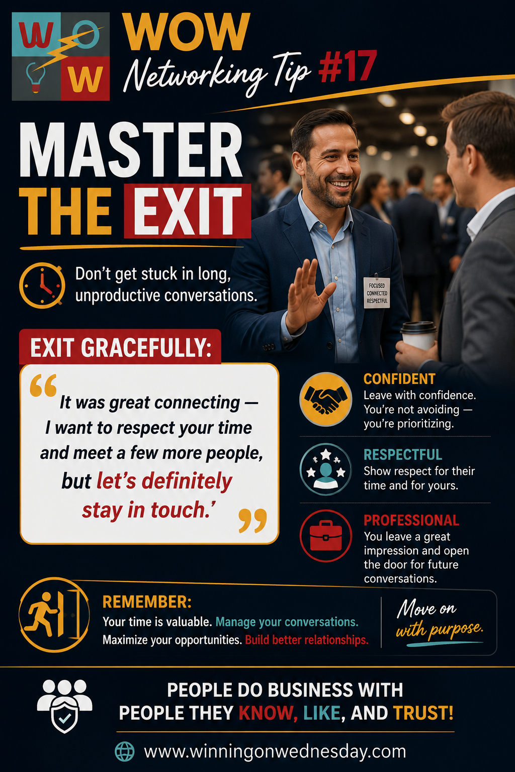 WOW Networking Tip 17