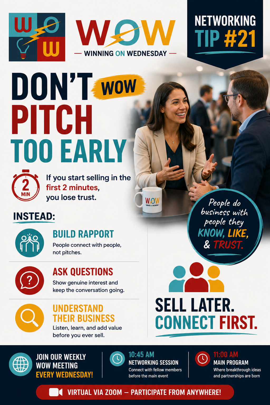 WOW Networking Tip 21